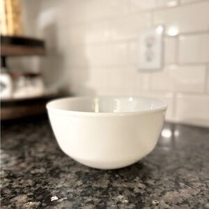 Fire king milk glass mixing bowl